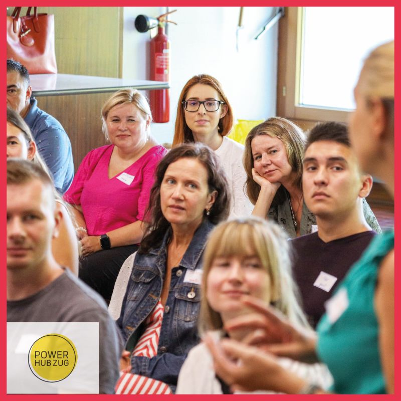 Power Hub Zug at Benevol Nomination Ceremony